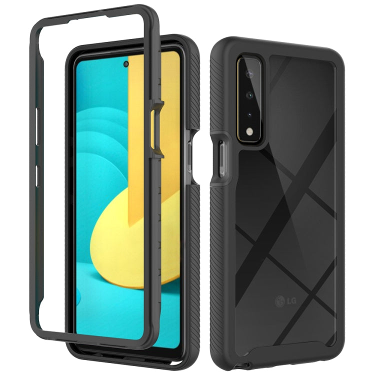 For LG Stylo 7 5G Starry Sky Solid Color Series Shockproof PC + TPU Protective Case