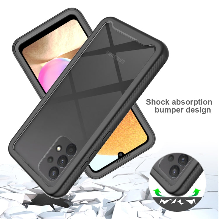 For Samsung Galaxy A32 4G Starry Sky Solid Color Series Shockproof PC + TPU Protective Case