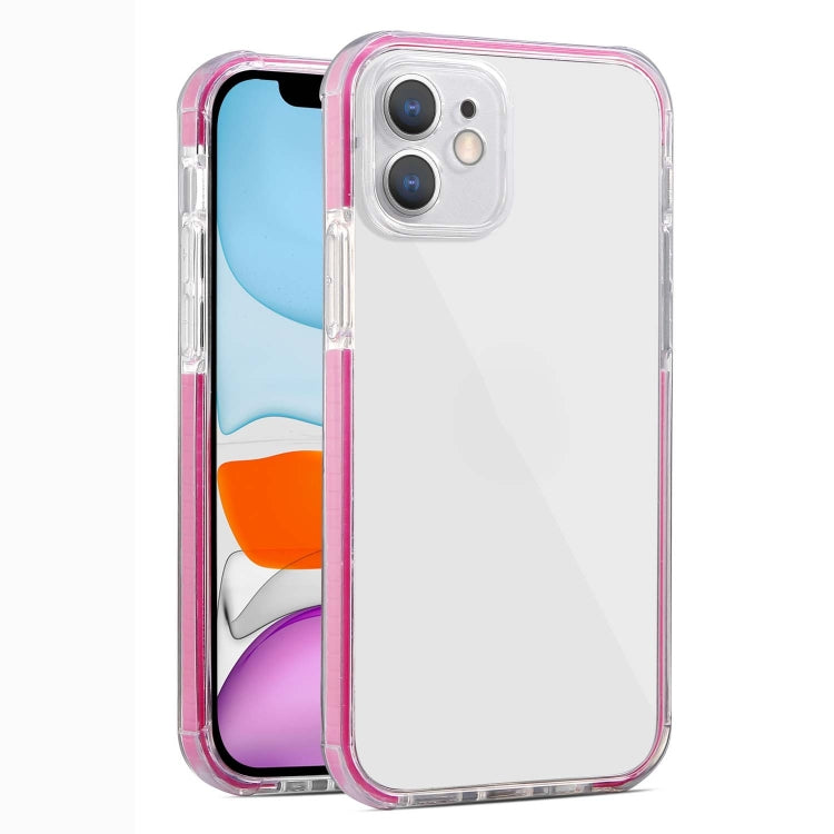 For iPhone 12 mini Colorful Series Shockproof Scratchproof TPU + Acrylic Protective Case