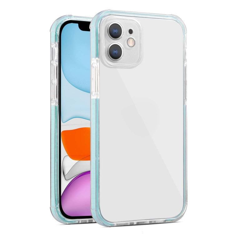 For iPhone 12 Colorful Series Shockproof Scratchproof TPU + Acrylic Protective Case
