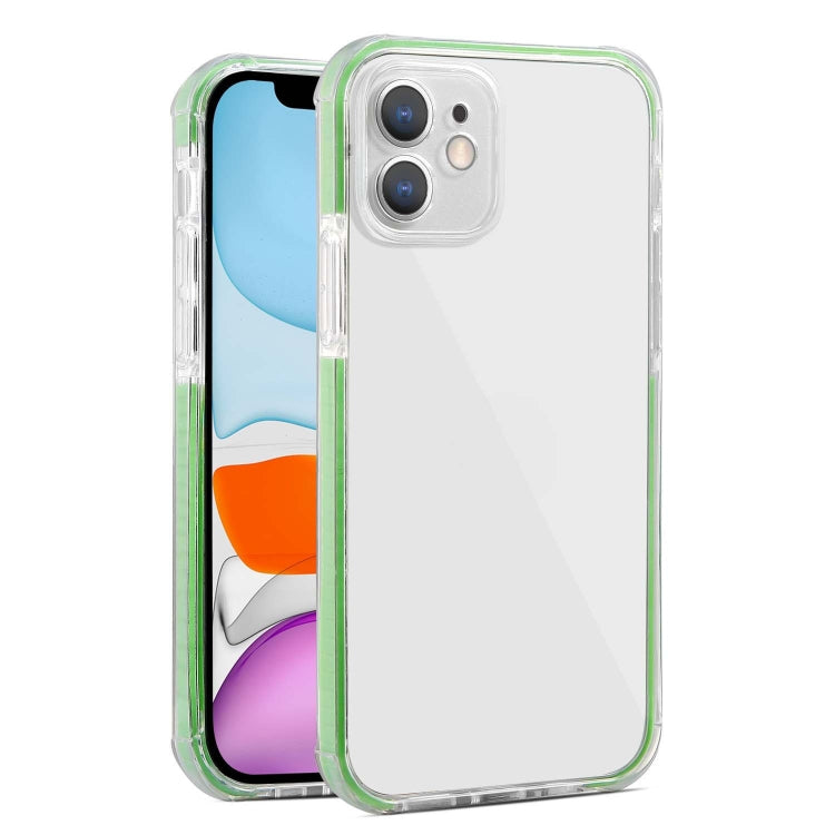 For iPhone 12 Colorful Series Shockproof Scratchproof TPU + Acrylic Protective Case