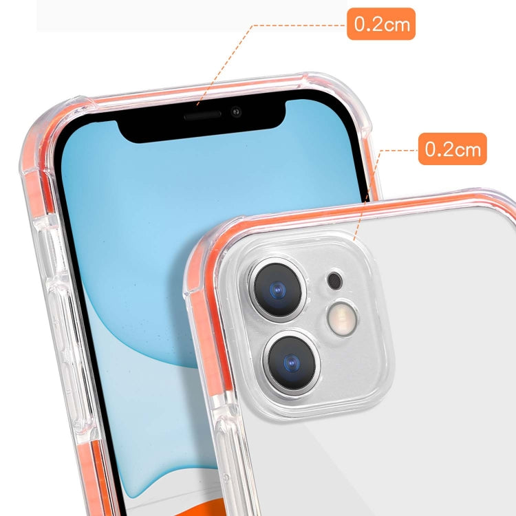 For iPhone 12 Pro Max Colorful Series Shockproof Scratchproof TPU + Acrylic Protective Case