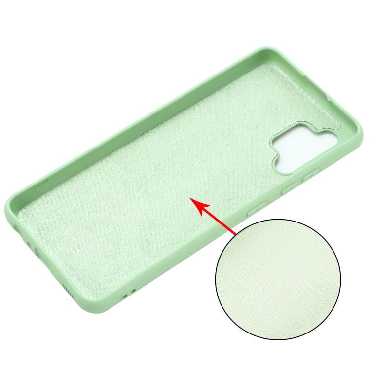 For Samsung Galaxy A32 4G Solid Color Liquid Silicone Dropproof Full Coverage Protective Case
