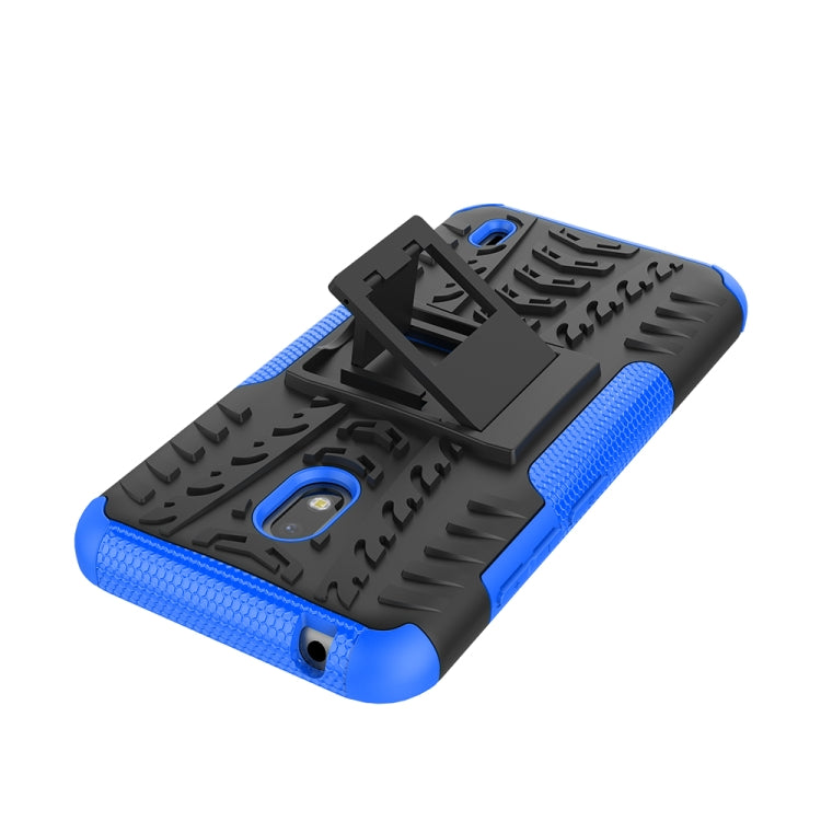 For Nokia 2.2 Tire Texture TPU + PC Shockproof Case with Holder
