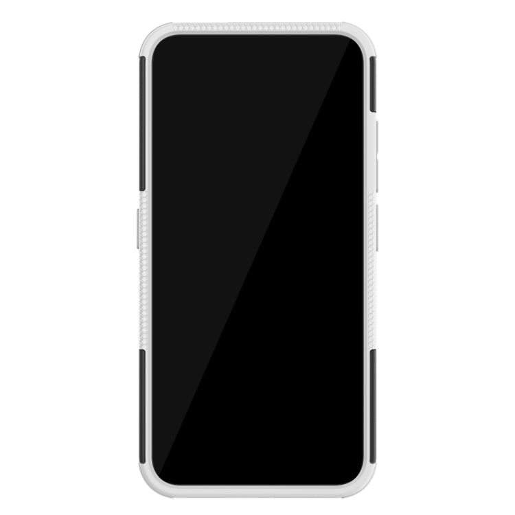 For Nokia 2.2 Tire Texture TPU + PC Shockproof Case with Holder