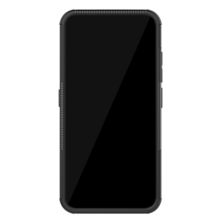 For Nokia 2.2 Tire Texture TPU + PC Shockproof Case with Holder