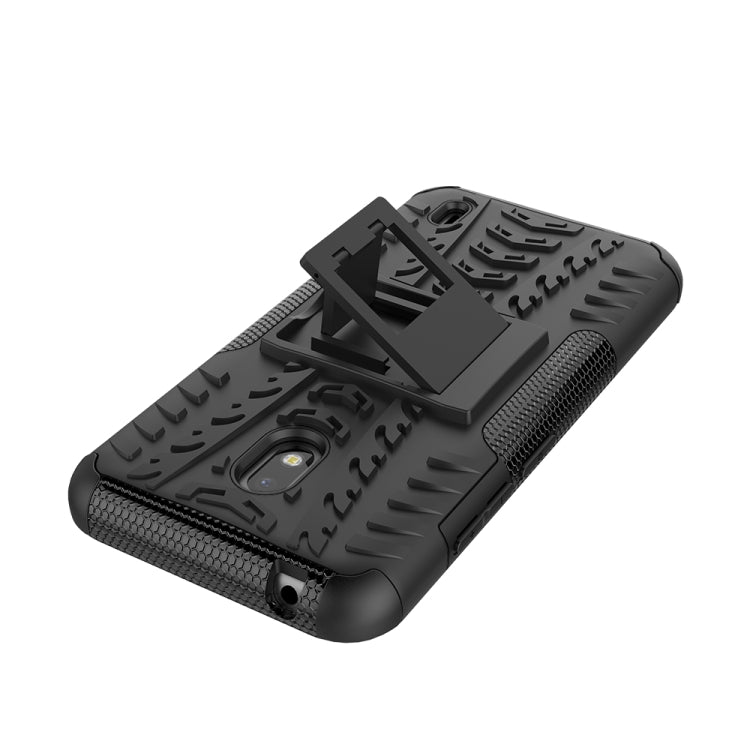 For Nokia 2.2 Tire Texture TPU + PC Shockproof Case with Holder