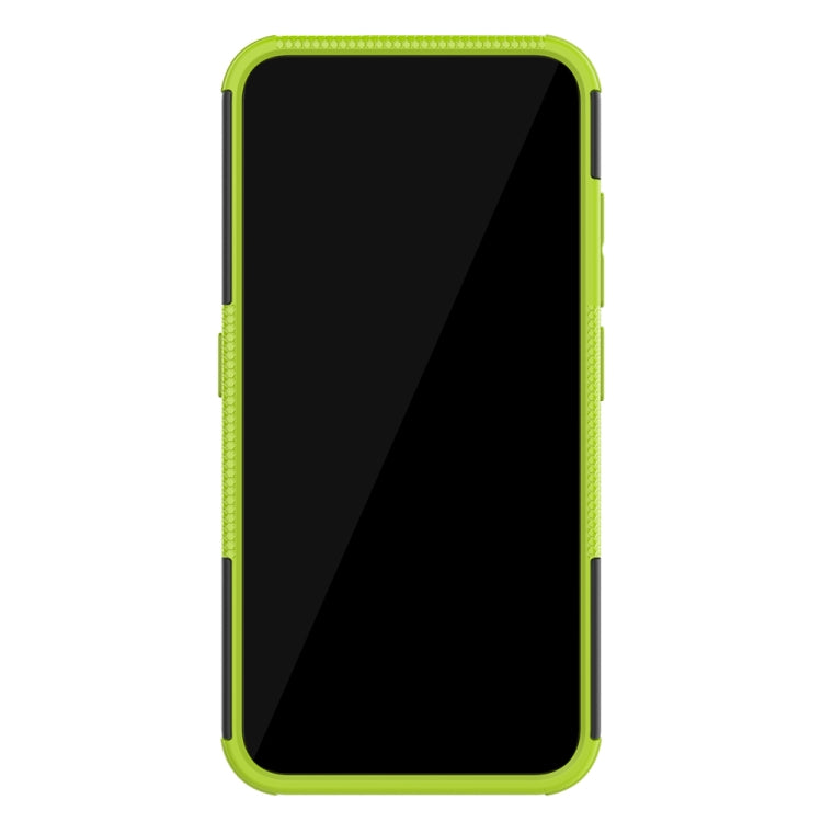 For Nokia 2.2 Tire Texture TPU + PC Shockproof Case with Holder