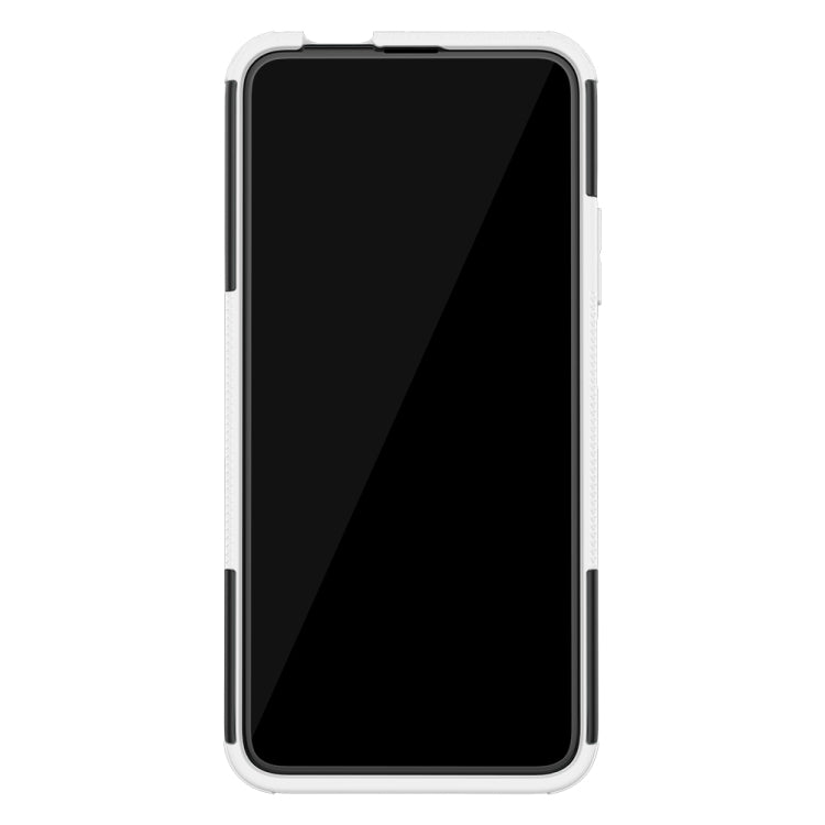 For Huawei Honor 9X Pro Tire Texture TPU + PC Shockproof Case with Holder