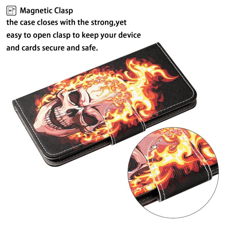 For iPhone 6 Painted Pattern Horizontal Flip Leathe Case