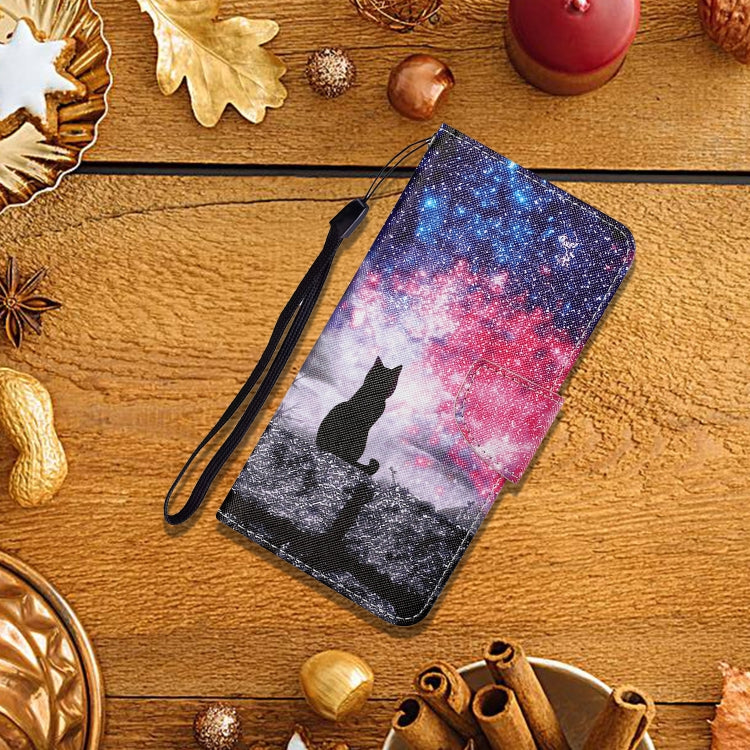For iPhone 7 Plus Painted Pattern Horizontal Flip Leathe Case