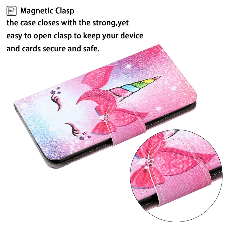 For iPhone 7 Plus Painted Pattern Horizontal Flip Leathe Case