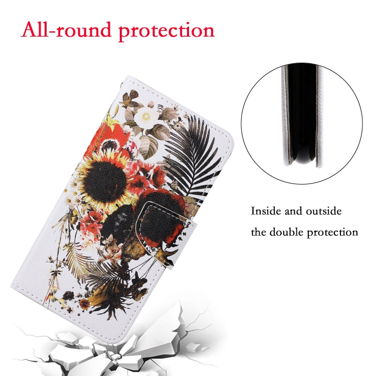 For iPhone 7 Plus Painted Pattern Horizontal Flip Leathe Case