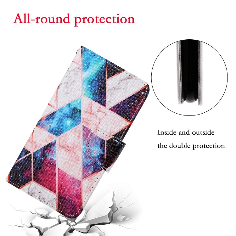 For iPhone 11 Painted Pattern Horizontal Flip Leathe Case