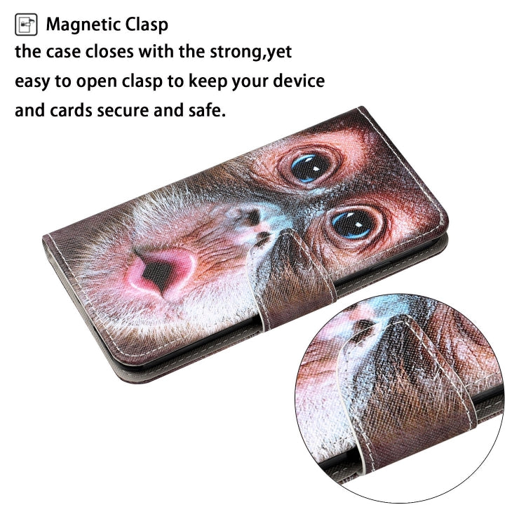 For iPhone 11 Painted Pattern Horizontal Flip Leathe Case