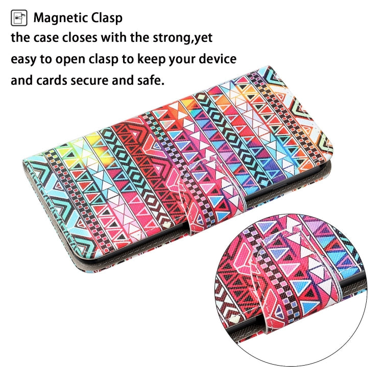 For iPhone 11 Painted Pattern Horizontal Flip Leathe Case