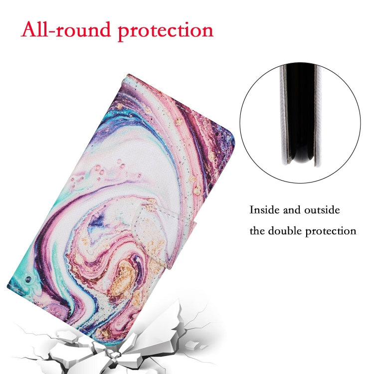 For iPhone 11 Pro Max Painted Pattern Horizontal Flip Leathe Case