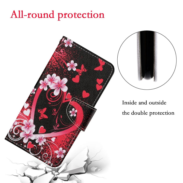 For iPhone SE (2020)/ 7 /8 Painted Pattern Horizontal Flip Leathe Case