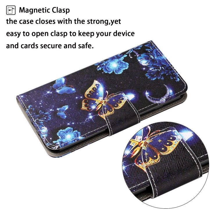 For iPhone SE (2020)/ 7 /8 Painted Pattern Horizontal Flip Leathe Case