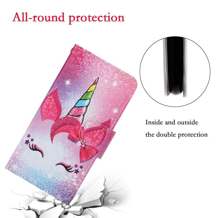 For iPhone SE (2020)/ 7 /8 Painted Pattern Horizontal Flip Leathe Case