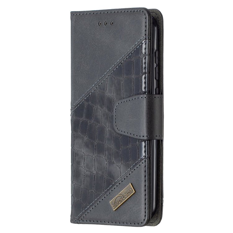 For Nokia C1 Plus Matching Color Crocodile Texture Horizontal Flip PU Leather Case with Wallet & Holder & Card Slots