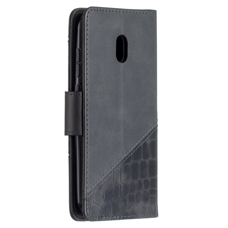 For Nokia C1 Plus Matching Color Crocodile Texture Horizontal Flip PU Leather Case with Wallet & Holder & Card Slots