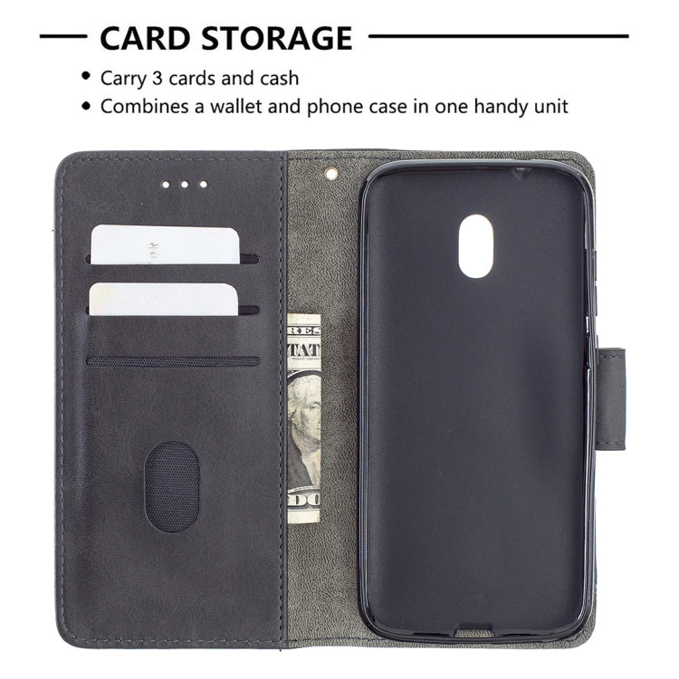 For Nokia C1 Plus Matching Color Crocodile Texture Horizontal Flip PU Leather Case with Wallet & Holder & Card Slots