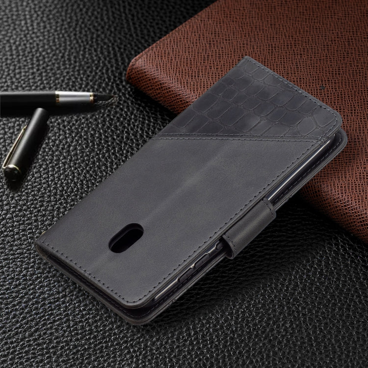 For Nokia C1 Plus Matching Color Crocodile Texture Horizontal Flip PU Leather Case with Wallet & Holder & Card Slots