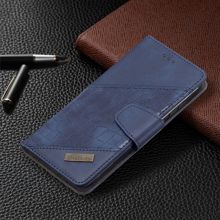 For Nokia C1 Plus Matching Color Crocodile Texture Horizontal Flip PU Leather Case with Wallet & Holder & Card Slots