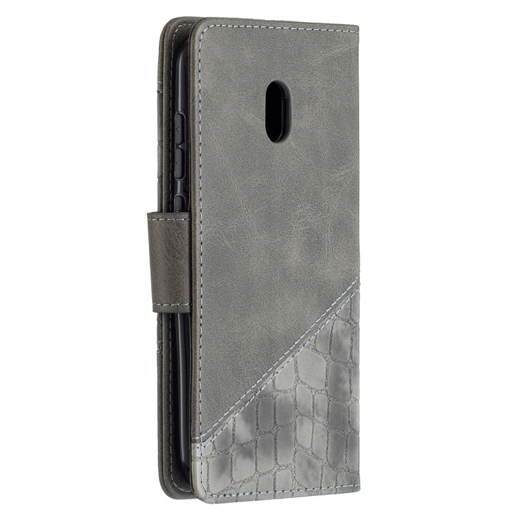 For Nokia C1 Plus Matching Color Crocodile Texture Horizontal Flip PU Leather Case with Wallet & Holder & Card Slots