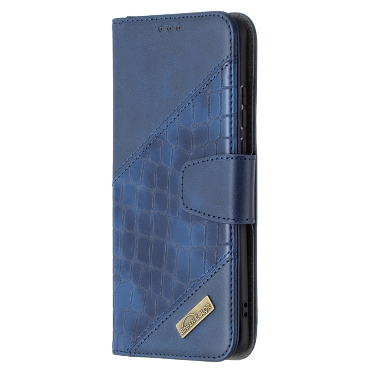 For Huawei P50 Pro Matching Color Crocodile Texture Horizontal Flip PU Leather Case with Wallet & Holder & Card Slots