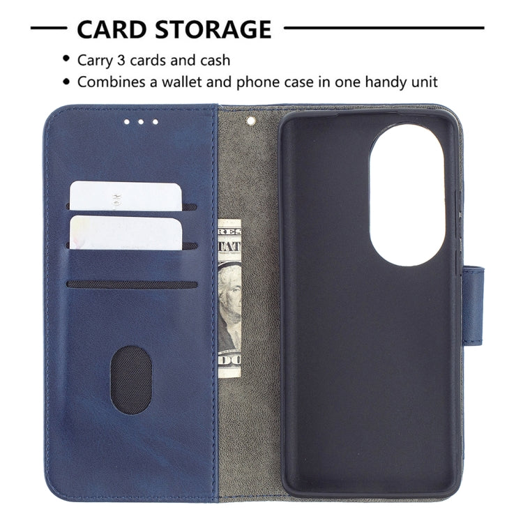 For Huawei P50 Pro Matching Color Crocodile Texture Horizontal Flip PU Leather Case with Wallet & Holder & Card Slots