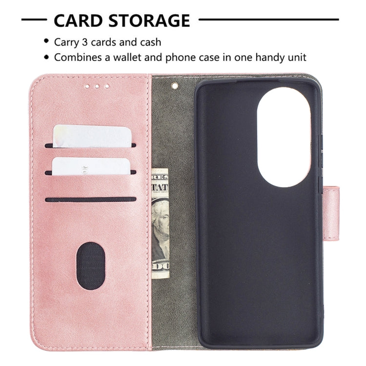 For Huawei P50 Pro Matching Color Crocodile Texture Horizontal Flip PU Leather Case with Wallet & Holder & Card Slots