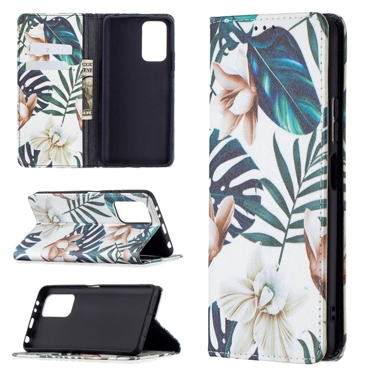 For Xiaomi Redmi Note 10 Pro Colored Drawing Pattern Invisible Magnetic Horizontal Flip PU Leather Case with Holder & Card Slots & Wallet