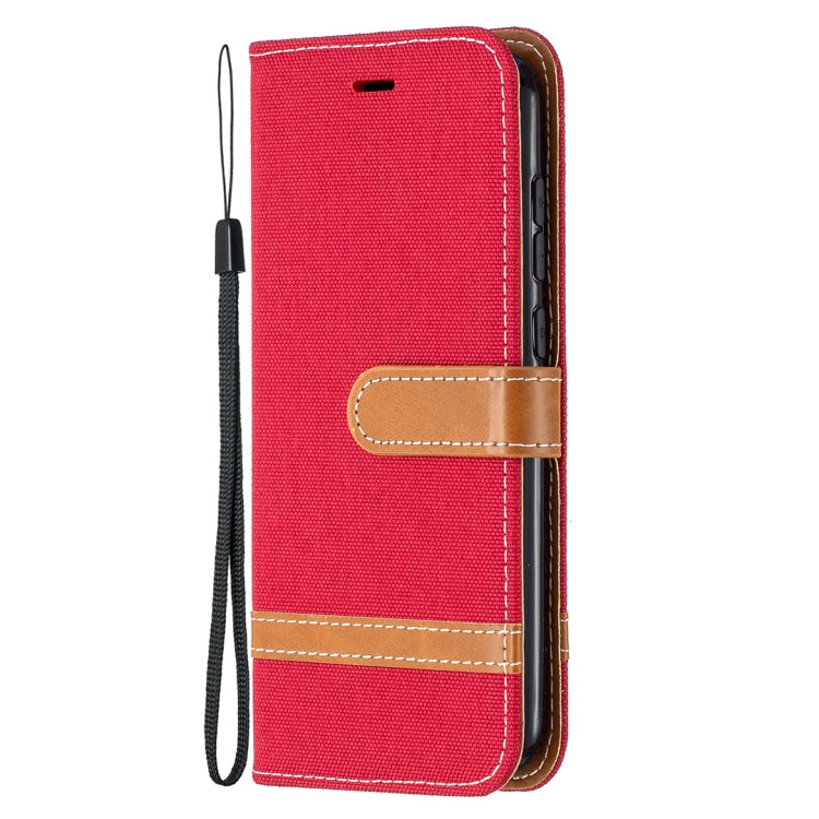 For Nokia C1 Plus Color Matching Denim Texture Horizontal Flip Leather Case with Holder & Card Slots & Wallet & Lanyard