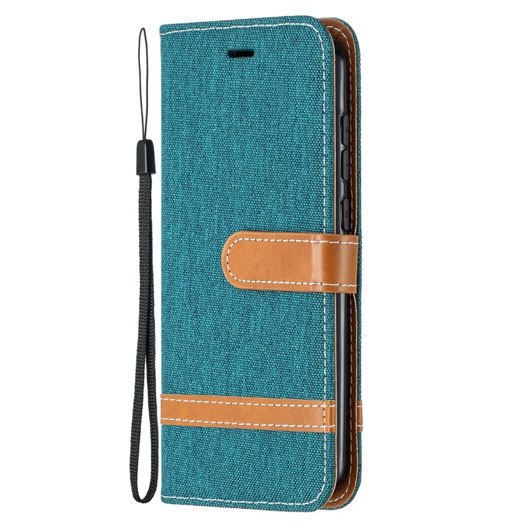 For Nokia C1 Plus Color Matching Denim Texture Horizontal Flip Leather Case with Holder & Card Slots & Wallet & Lanyard