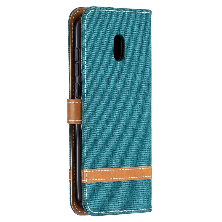 For Nokia C1 Plus Color Matching Denim Texture Horizontal Flip Leather Case with Holder & Card Slots & Wallet & Lanyard