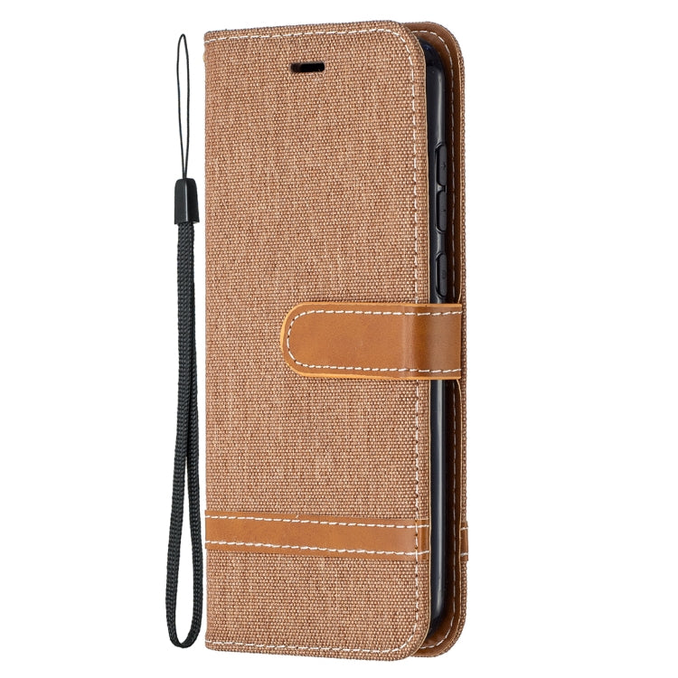 For Nokia C1 Plus Color Matching Denim Texture Horizontal Flip Leather Case with Holder & Card Slots & Wallet & Lanyard
