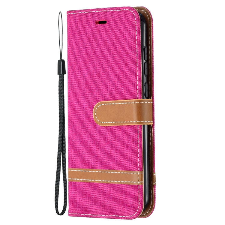 For Nokia C1 Plus Color Matching Denim Texture Horizontal Flip Leather Case with Holder & Card Slots & Wallet & Lanyard