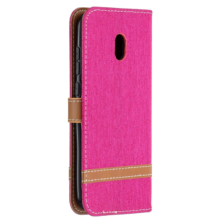 For Nokia C1 Plus Color Matching Denim Texture Horizontal Flip Leather Case with Holder & Card Slots & Wallet & Lanyard