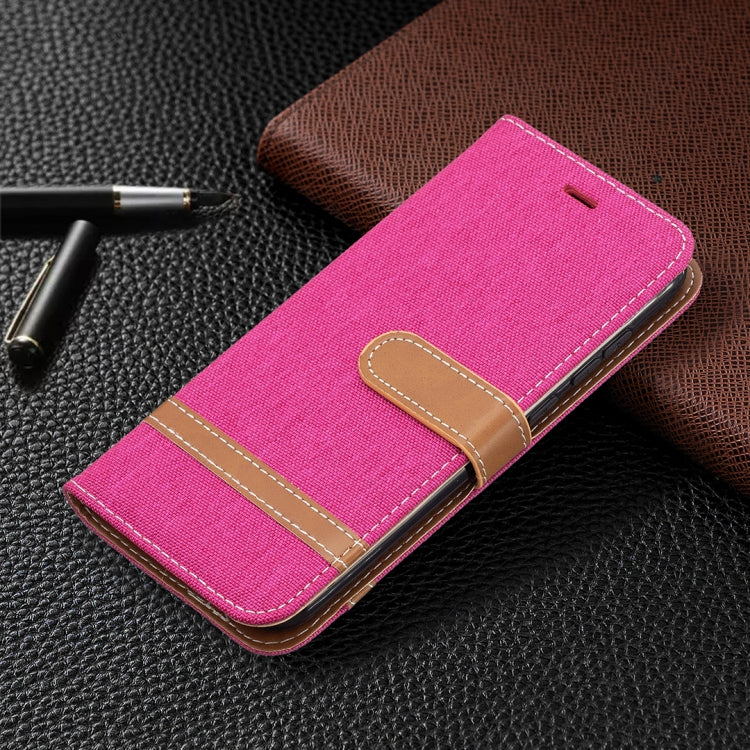 For Nokia C1 Plus Color Matching Denim Texture Horizontal Flip Leather Case with Holder & Card Slots & Wallet & Lanyard