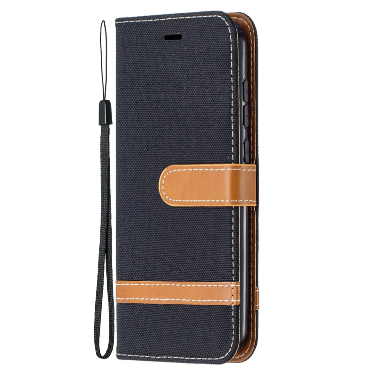 For Nokia C1 Plus Color Matching Denim Texture Horizontal Flip Leather Case with Holder & Card Slots & Wallet & Lanyard