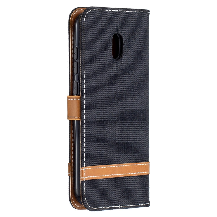 For Nokia C1 Plus Color Matching Denim Texture Horizontal Flip Leather Case with Holder & Card Slots & Wallet & Lanyard