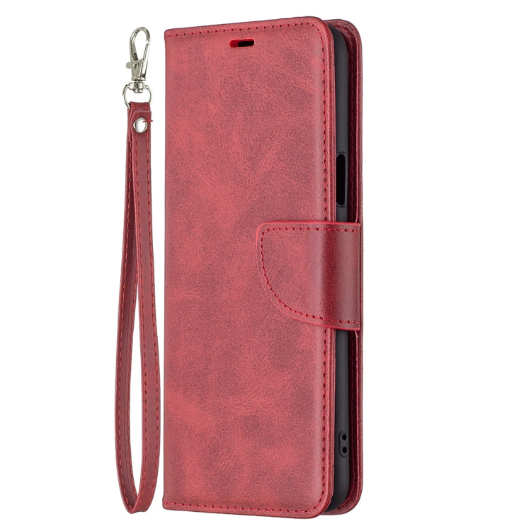 For LG K42 Retro Lambskin Texture Pure Color Horizontal Flip PU Leather Case with Holder & Card Slots & Wallet & Lanyard