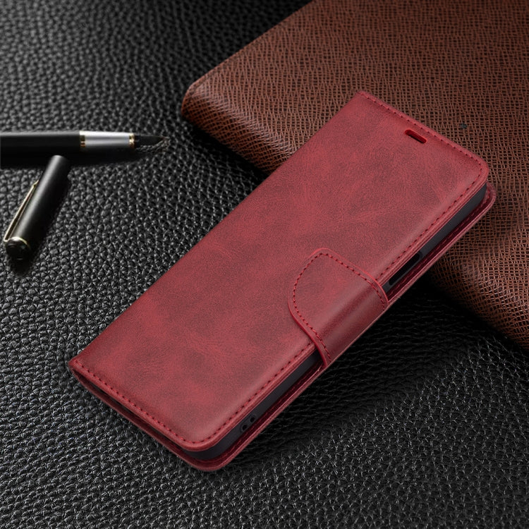 For LG K42 Retro Lambskin Texture Pure Color Horizontal Flip PU Leather Case with Holder & Card Slots & Wallet & Lanyard
