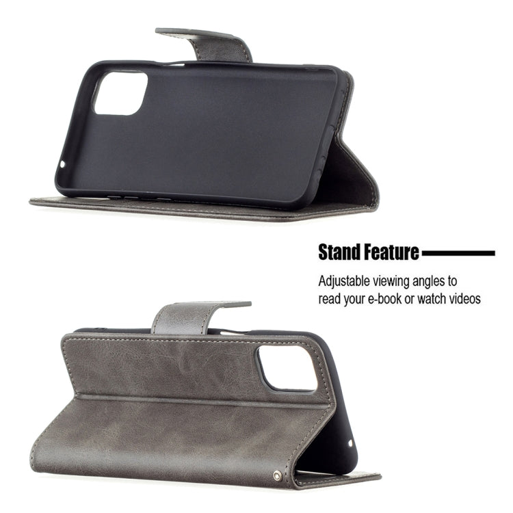 For LG K42 Retro Lambskin Texture Pure Color Horizontal Flip PU Leather Case with Holder & Card Slots & Wallet & Lanyard
