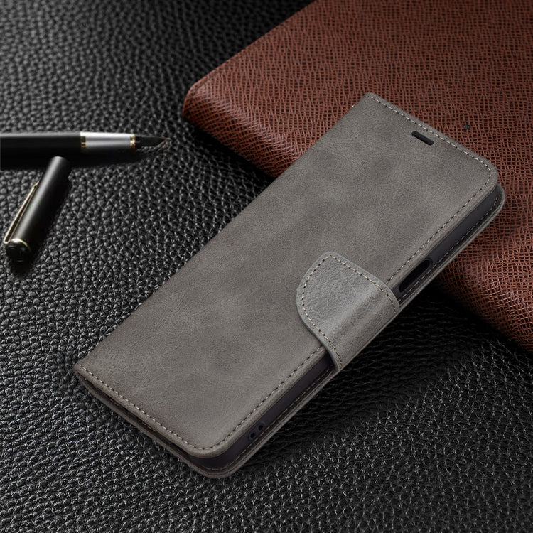 For LG K42 Retro Lambskin Texture Pure Color Horizontal Flip PU Leather Case with Holder & Card Slots & Wallet & Lanyard