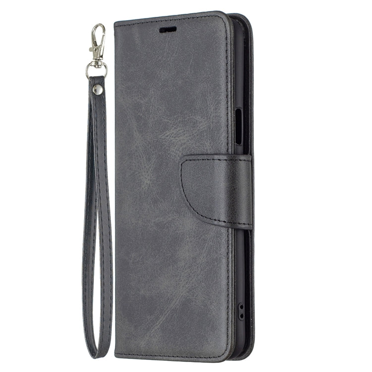 For LG K42 Retro Lambskin Texture Pure Color Horizontal Flip PU Leather Case with Holder & Card Slots & Wallet & Lanyard