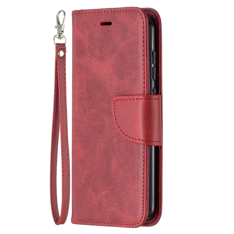 For Nokia C1 Plus Retro Lambskin Texture Pure Color Horizontal Flip PU Leather Case with Holder & Card Slots & Wallet & Lanyard