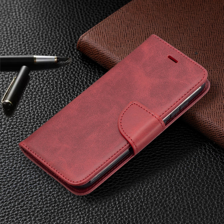 For Nokia C1 Plus Retro Lambskin Texture Pure Color Horizontal Flip PU Leather Case with Holder & Card Slots & Wallet & Lanyard
